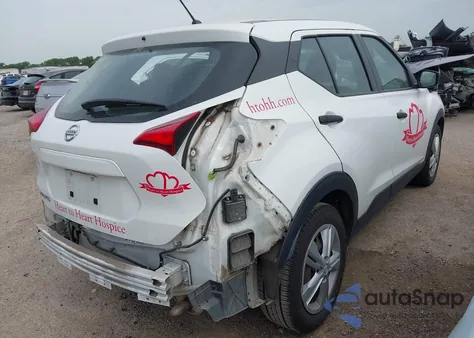2020 Nissan Kicks S Xtronic Cvt из США, поврежденный, VIN 3N1CP5BV8LL528927